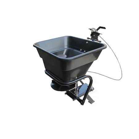 Yard Tuff Reciever Mount Spreader 125lb AS-125ATV12